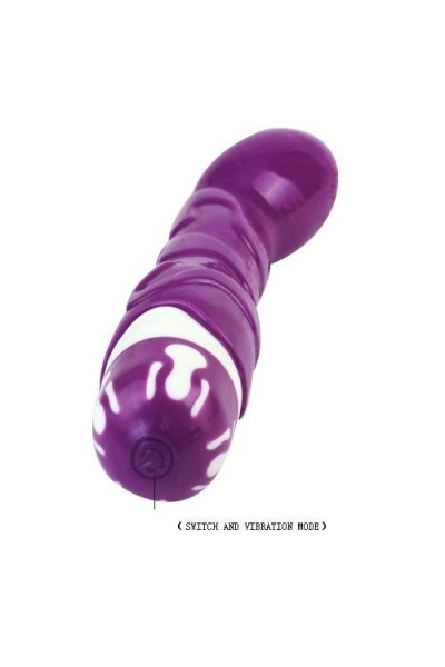 Vibratore punto G The Realistic Cock viola 22,5 Cm