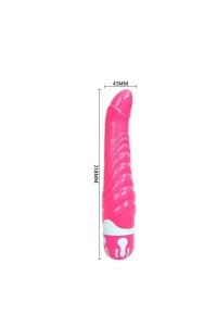 Vibratore punto G The Realistic Cock rosa 21.8 cm