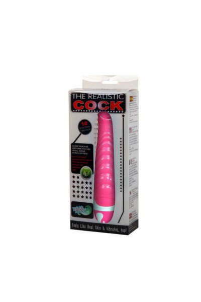 Vibratore punto G The Realistic Cock rosa 21.8 cm