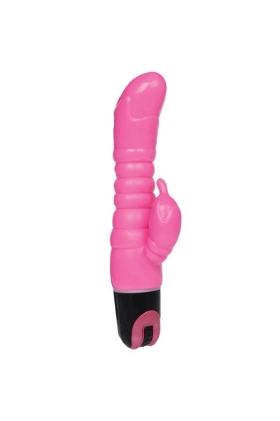 Vibratore rabbit Realistic Cock rosa