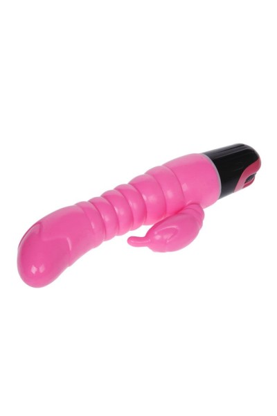 Vibratore rabbit Realistic Cock rosa