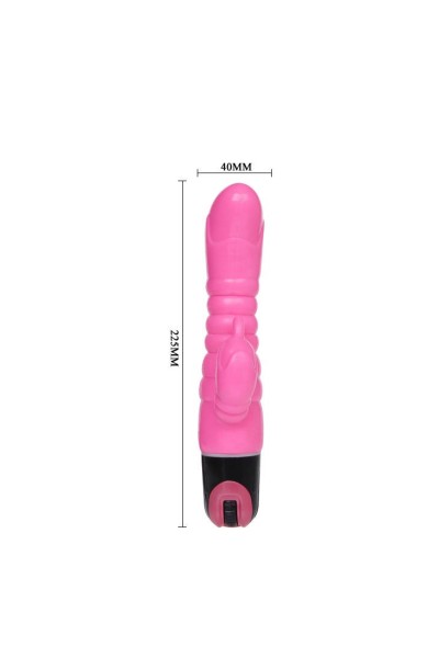 Vibratore rabbit Realistic Cock rosa