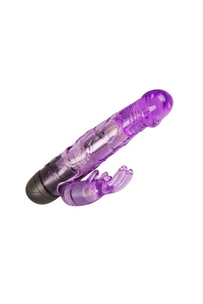 Vibratore rabbit Give You Lover viola 16,7 cm