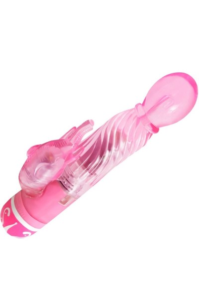 Vibratore rabbit Lovers rosa 18 cm