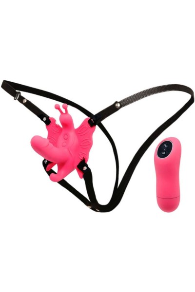 Stimolatore vaginale clitorideo a forma di farfalla Ultra Passionate