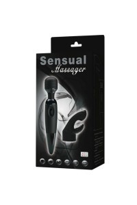 BAILE SENSUAL MASSAGER MASAJEADOR CON CABEZAL INTERCAMBIABLE