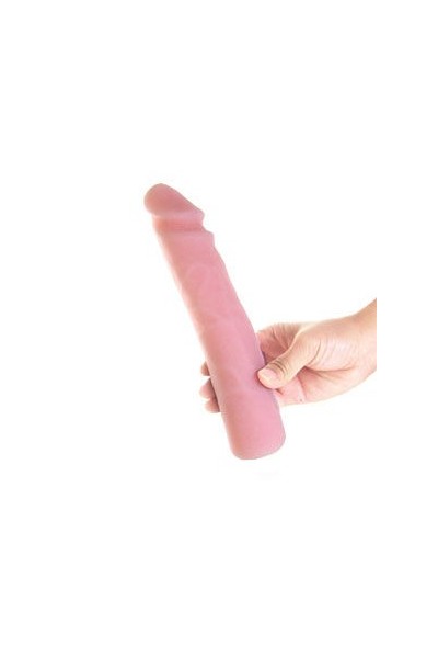 DILDO SILICONA TACTO PIEL REALISTICO 23 CM