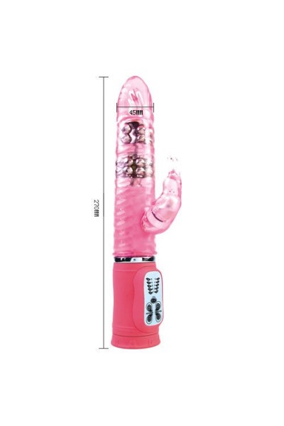 Vibratore rabbit rotante Passion Cute Bunny 27 cm