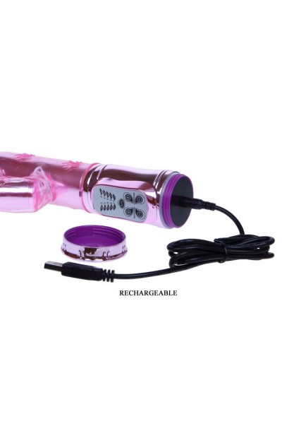 Vibratore rabbit rotante Throbbing