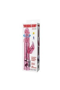 Vibratore rabbit rotante Throbbing