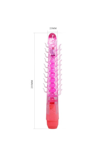 Vibratore Flexi Vibe Sensual Spine rosa 23,5 cm