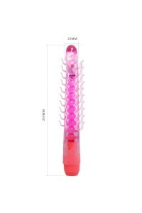 Vibratore Flexi Vibe Sensual Spine rosa 23,5 cm