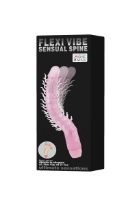 Vibratore Flexi Vibe Sensual Spine viola 23,5 cm