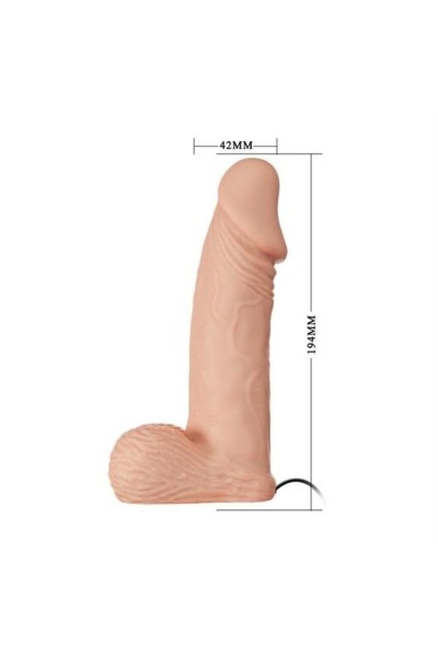 Imbracatura con dildo 19,4 cm Ultra Passionate