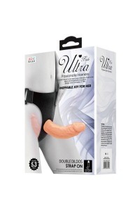 Imbracatura con doppio dildo Ultra Passionate