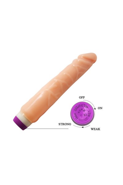 BAILE WAVES OF PLEASURE REALISTIC VIBRATING 25.5CM