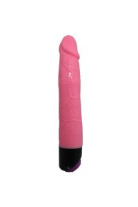 COLORFUL SEX VIBRADOR REALISTICO ROSA 23 CM