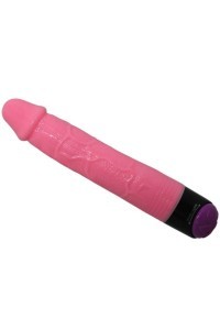 COLORFUL SEX VIBRADOR REALISTICO ROSA 23 CM