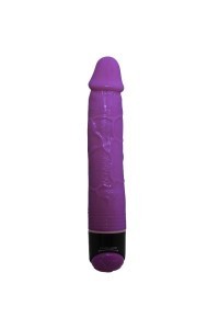 COLORFUL SEX VIBRADOR REALISTICO LILA 23 CM