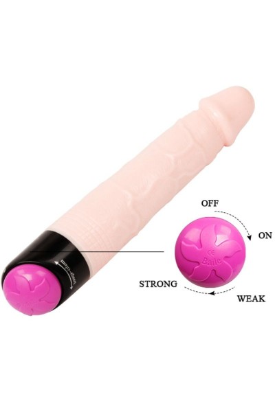 Vibratore realistico rotante Colorful 24 cm