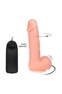 Vibratore realistico rotante 20 cm