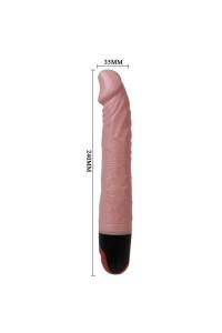 Vibratore realistico multi velocità rosa 24 cm