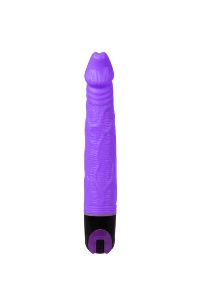 Vibratore realistico multi velocità 24 cm viola