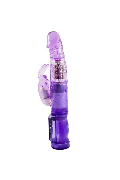 Vibratore Rabbit Rotante Happy Angel viola