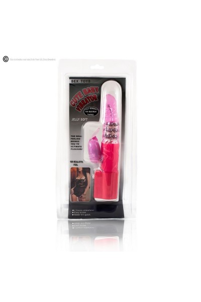 Vibratore rabbit rotante Cute Baby