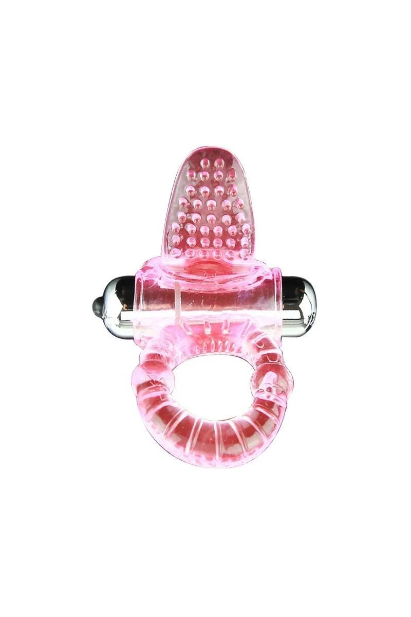 SWEET ABS 10 RITMOS RING ANILLO PENE VIBRADOR ROSA