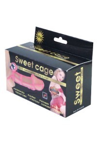 Guaina fallica vibrante Sweet Cage rosa