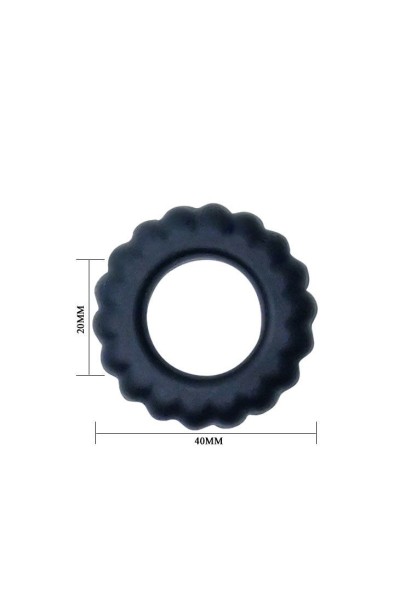 BAILE TITAN COCKRING BLACK 2CM