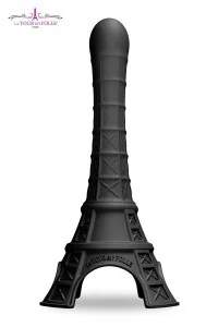 Dildo a forma di torre Eiffel nero