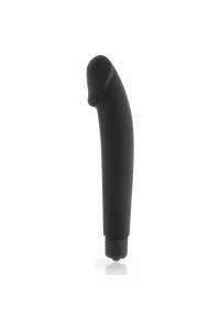 Vibratore classico in silicone nero