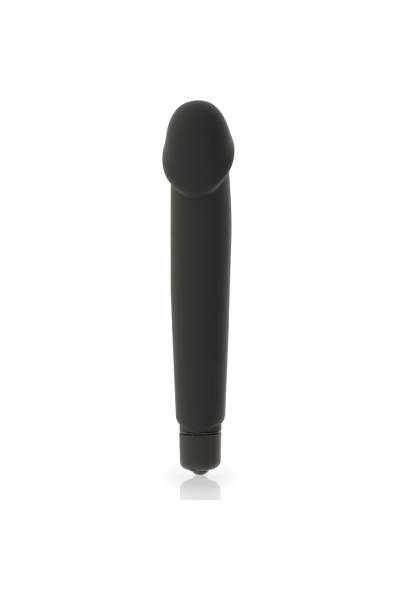 Vibratore classico in silicone nero