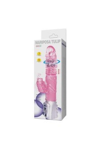 Vibratore rabbit rotante con movimento su e giù Mariposa Tulip