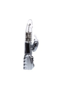 Vibratore rabbit rotante trasparente Amour Missile