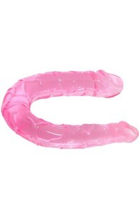 Dildo doppio rosa 30,5 cm