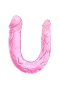 Dildo doppio rosa 30,5 cm