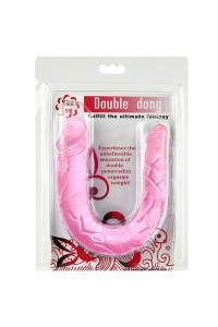 Dildo doppio rosa 30,5 cm