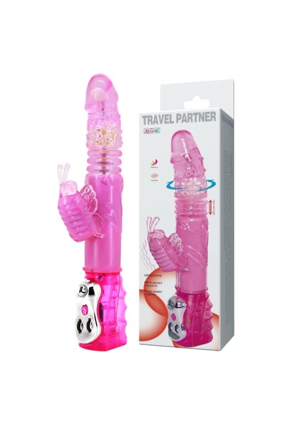 Vibratore rabbit rotante e con funzione su e giù Tenderly Lover