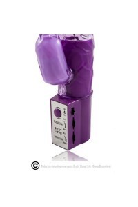 Vibratore Rabbit Rotante Cute Baby viola