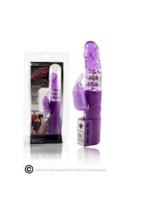 Vibratore Rabbit Rotante Cute Baby viola