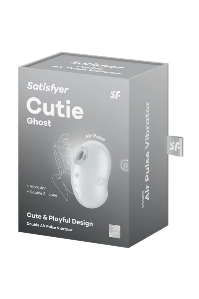 Stimolatore clitorideo Cutie Ghost bianco