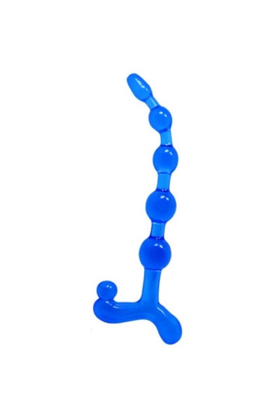 Palline anali Bendy Twist blu