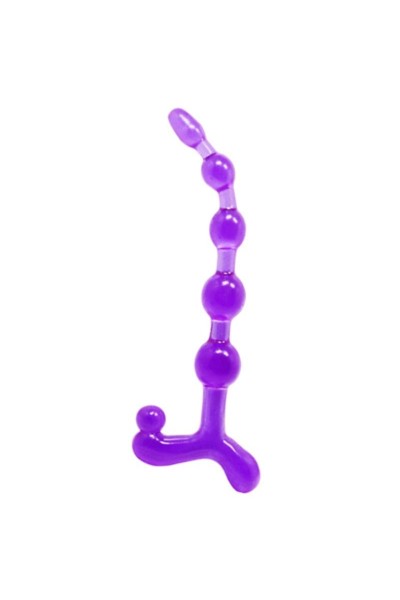 Palline anali Bendy Twist viola