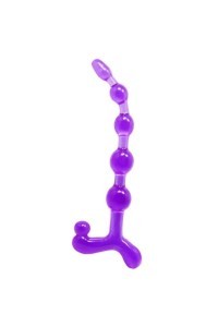 Palline anali Bendy Twist viola