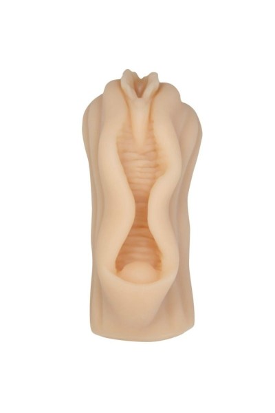 Mini masturbatore con clitoride e labbra vaginali Temptation Passion Lady