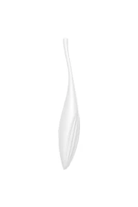 SATISFYER TWIRLING JOY ESTIMULADOR CLITORIS - BLANCO