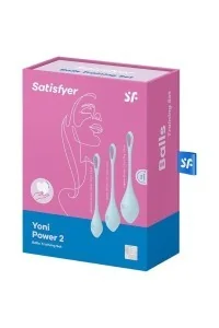 SATISFYER YONI POWER 2 KIT DE ENTRENAMIENTO AZUL